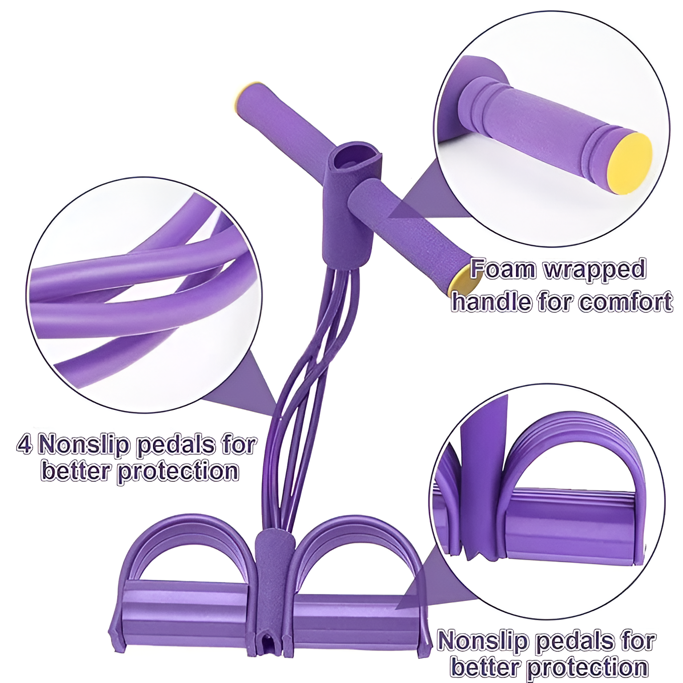 All-in-one Resistance Band Fitness Equipment