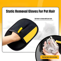Pet Hair Removal Gloves - Pack of 2