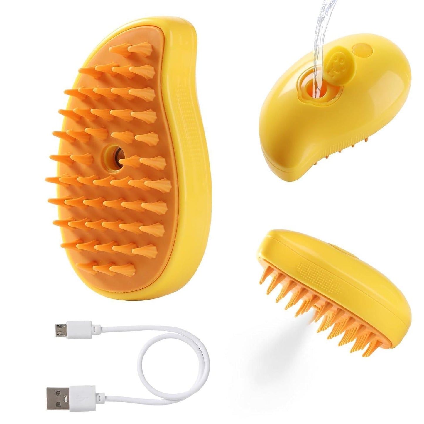 3-in-1  Steaming Pet Hairbrush