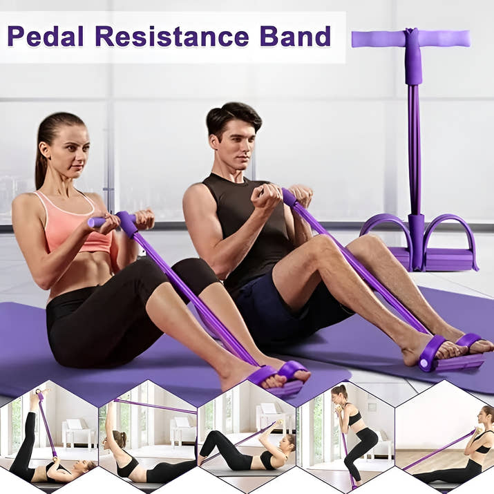 All-in-one Resistance Band Fitness Equipment